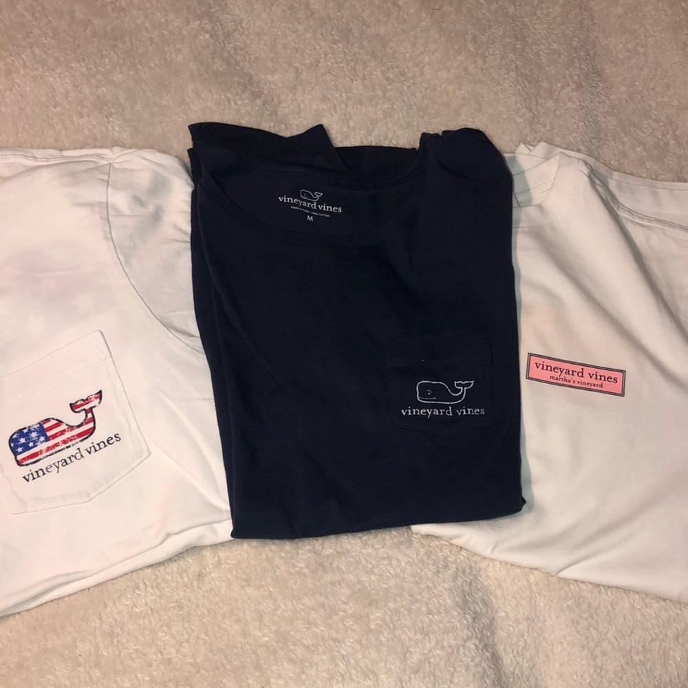 Vineyard Vines Tees- Long Sleeve, Short Sleeve